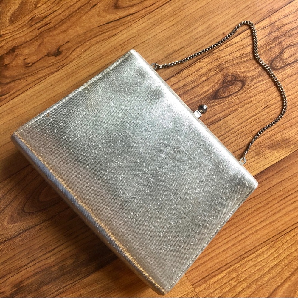 Metallic Silver Bag / Clutch
